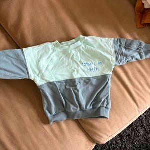 Cubus (Norway brand) size 62 cm/3-6 months. Teal and slate blue